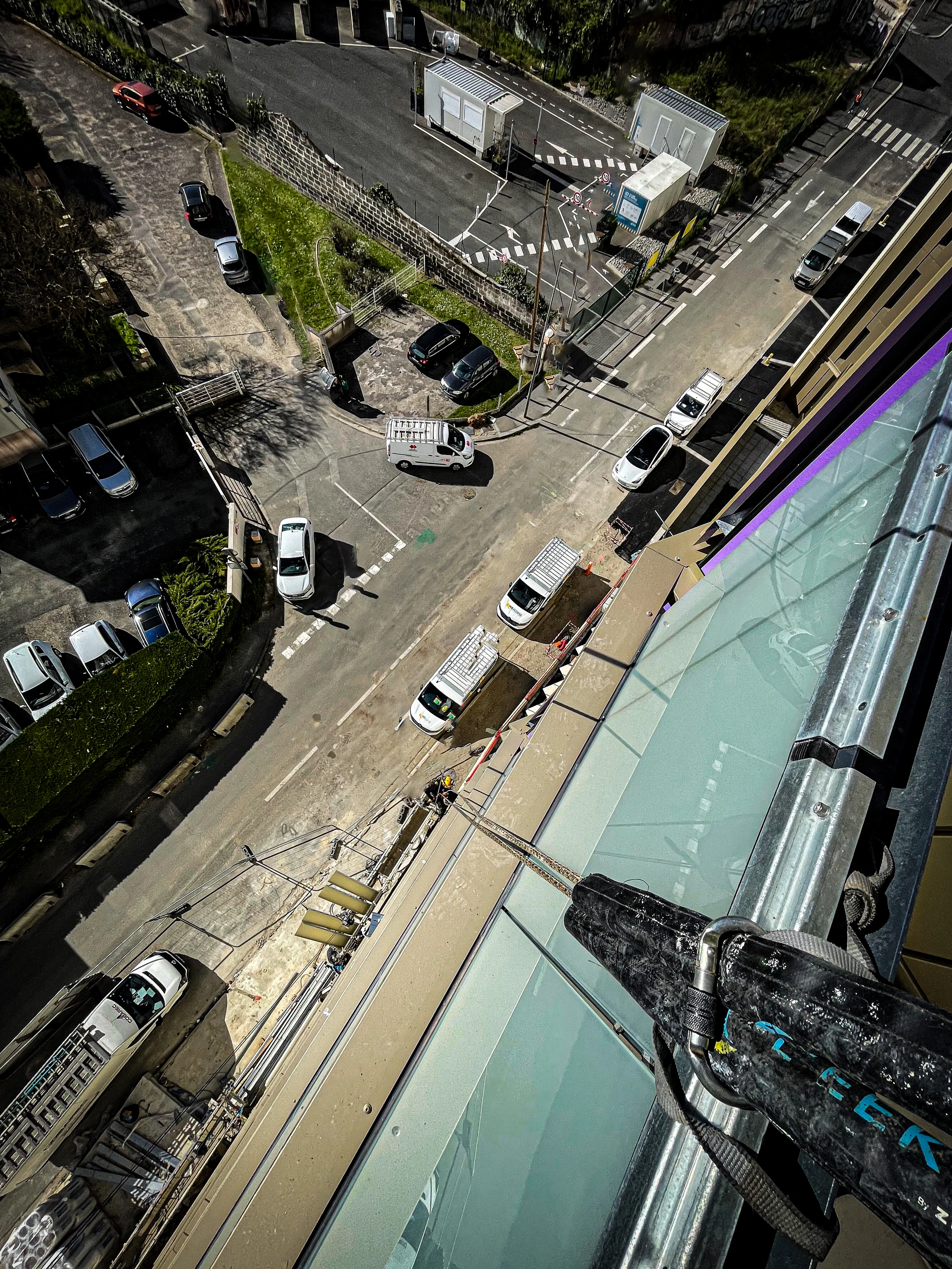 Intervention de cordistes MS Access pour silva style chez SY FACE à Bordeaux (bâtiment) – 2